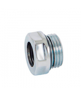 Резьбовое соединение Schlosser 1/2, oring, Хром