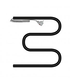 Полотенцесушитель электрический Primoclima Astra М E Black 50*50