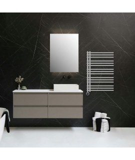 Полотенцесушитель электрический Primoclima BRUSH 900*600, 15 трубок 400W, хром