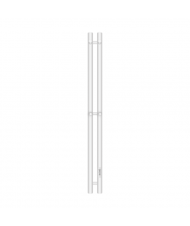 Полотенцесушитель электрический Primoclima Sol R E White 100*6 2