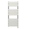 Полотенцесушитель электрический Primoclima PANEL 1200*500 12 трубок 600W, Никель матовый