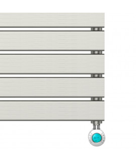 Полотенцесушитель электрический Primoclima PANEL 1200*500 12 трубок 600W, Никель матовый