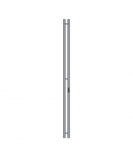 Полотенцесушитель электрический Primoclima Sol R C E Graphite 150*6 2
