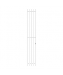 Полотенцесушитель электрический Primoclima Sol R C E White 150*24 5