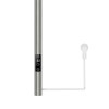 Полотенцесушитель электрический Primoclima STICK 1600, 1 трубка 150W, никель матовый