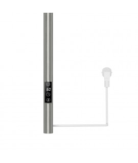 Полотенцесушитель электрический Primoclima STICK 1600, 1 трубка 150W, никель матовый