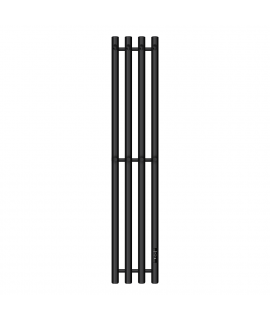 Полотенцесушитель электрический Primoclima Sol R E Black 120*18 4