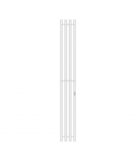 Полотенцесушитель электрический Primoclima Sol R C E White 150*18 4