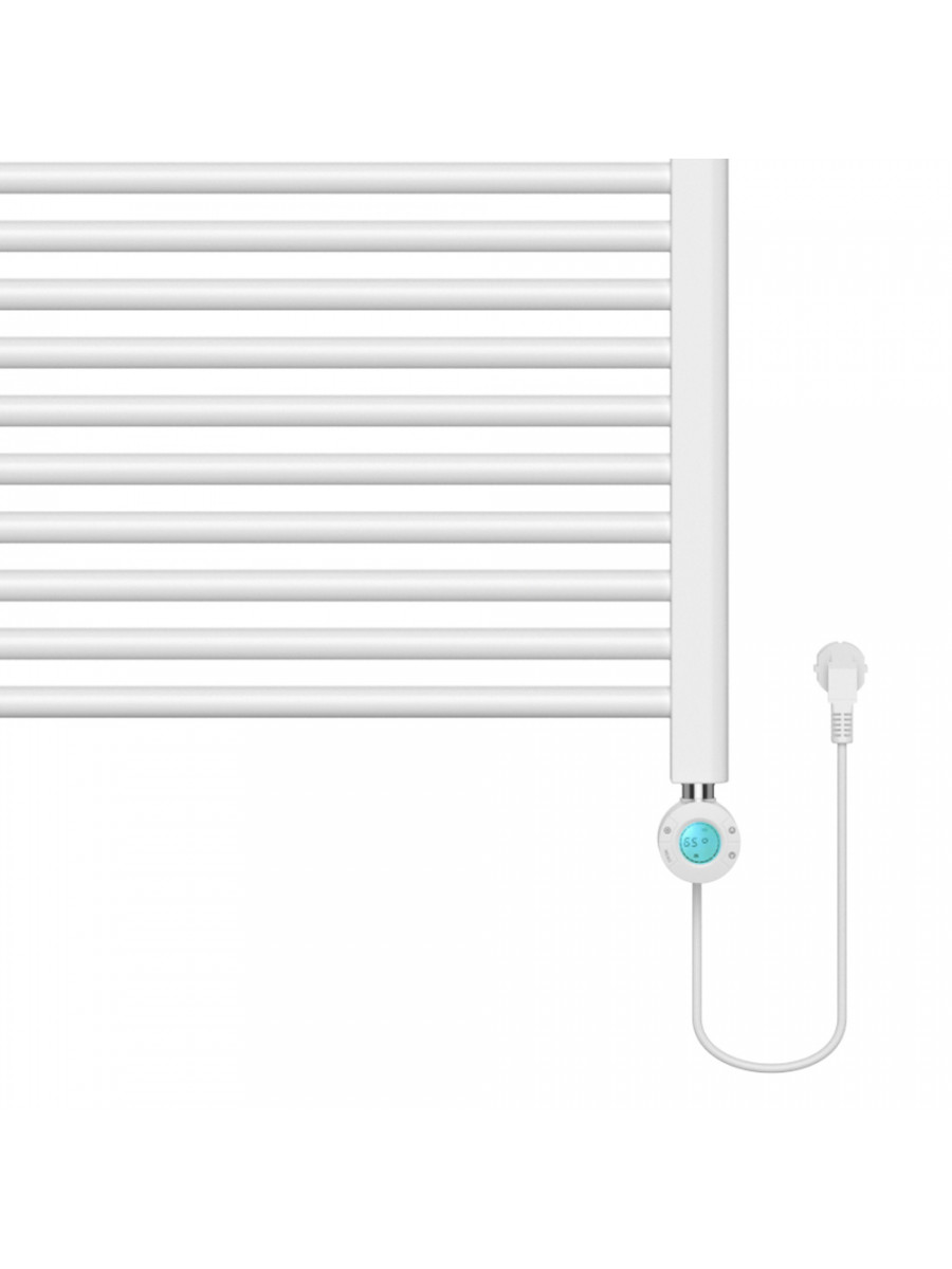 Полотенцесушитель электрический Primoclima CLASSIC 1500*500, 29 трубок 600W, Белый