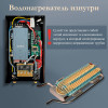 Электрический проточный водонагреватель PRIMOCLIMA ATLAS 220-240В/9кВт, сине-серый