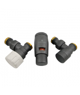 Комплект Schlosser угловой GZ1/2 x M22x1,5 с головкой Мини M30x1,5, Ral