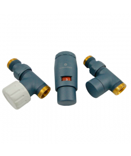 Комплект Schlosser прямой GZ1/2 x M22x1,5 с головкой Мини M30x1,5, Ral