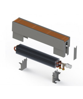 Конвектор напольный Itermic ITF-H (скрытое подключение) 130-100-1000 мм, мощность 400Вт