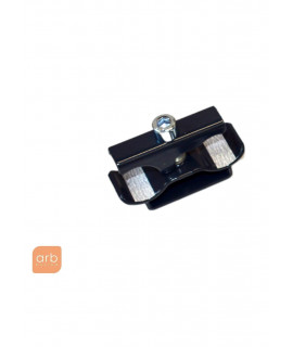 Фиксирующий зажим цвет антрацит RAL 7016 (ZB0281)