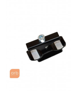 Фиксирующий зажим цвет черный матт RAL 9005 MT (ZB0281)