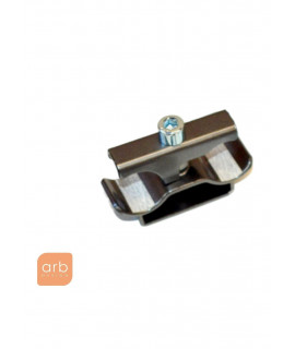 Фиксирующий зажим цвет графит RAL Anthrazit Metallic (ZB0281)