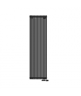 Радиатор КЗТО QUADRUM 30 V 1- 1750-12 RT RAL1T103S9005 (черный матовый муар)