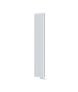 Радиатор КЗТО QUADRUM 30 V 2- 1750-8 UT RAL1T104S9016 (белый муар)