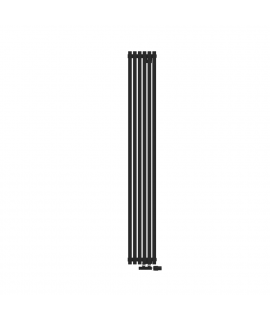 Радиатор КЗТО QUADRUM 30 V 1- 1750-6 RT RAL1T103S9005 (черный матовый муар)