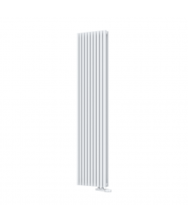 Радиатор КЗТО QUADRUM 30 V 2- 1750-10 UT RAL1T104S9016 (белый муар)