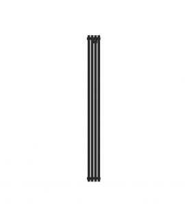 Радиатор КЗТО QUADRUM 30 V 1- 1750-4 RAL1T103S9005 (черный матовый муар)