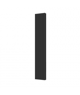 Радиатор КЗТО QUADRUM 30 V 2- 1750-8 RAL1T103S9005 (черный матовый муар)