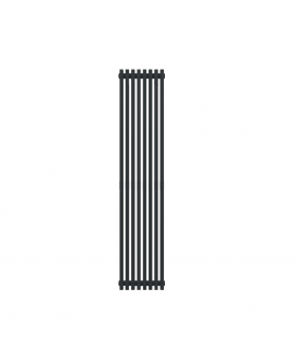 Радиатор КЗТО QUADRUM 50 V 1250-8 Серый темный металлик муар