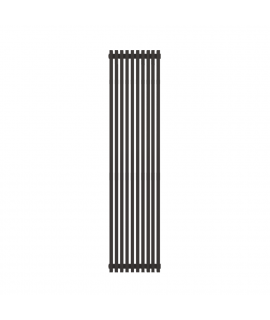Радиатор КЗТО QUADRUM 50 V 1500-10 Чёрный матовый муар
