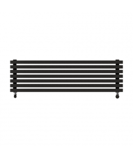 Радиатор КЗТО QUADRUM 60 H 1500-7 RAL 1T183S7026 графитовый серый муар