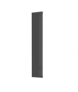 Радиатор КЗТО Quadrum NEO 50 V 1750-8 RAL1T103S9005 (черный матовый муар)