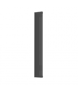 Радиатор КЗТО Quadrum NEO 50 V 1750-6 RAL1T103S9005 (черный матовый муар)