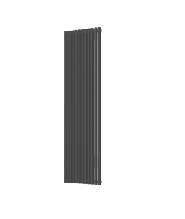 Радиатор КЗТО Quadrum NEO 50 V 1750-12 RAL1T103S9005 (черный матовый муар)