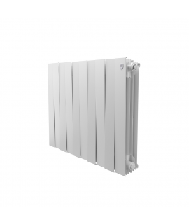 Секционный биметаллический радиатор Royal Thermo PianoForte 500, Bianco Traffico, секций 10