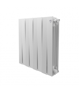 Секционный биметаллический радиатор Royal Thermo PianoForte 500, Bianco Traffico, секций 8