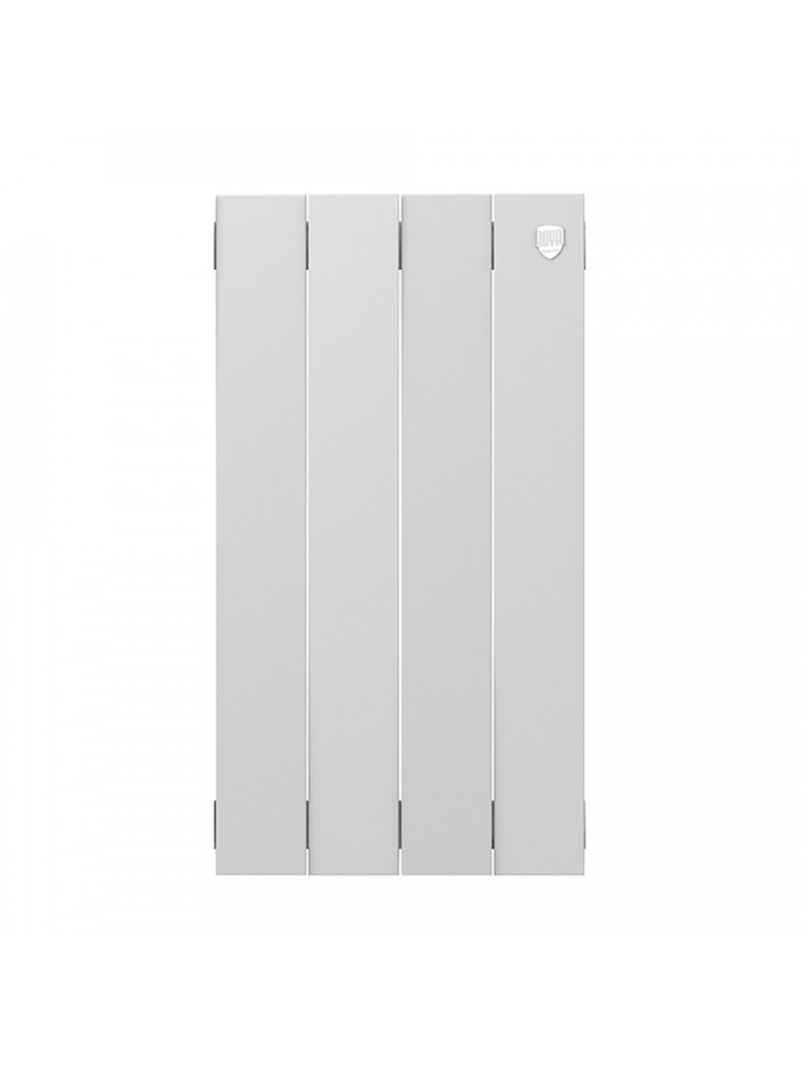 Секционный биметаллический радиатор Royal Thermo PianoForte 500, Bianco Traffico, секций 4