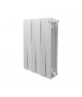 Секционный биметаллический радиатор Royal Thermo PianoForte 500, Bianco Traffico, секций 6