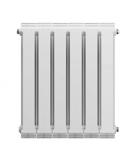 Секционный биметаллический радиатор Royal Thermo PianoForte 500, Bianco Traffico, секций 6