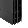 Биметаллический радиатор Royal Thermo PianoForte TOWER, Noir Sable, количество секций 18