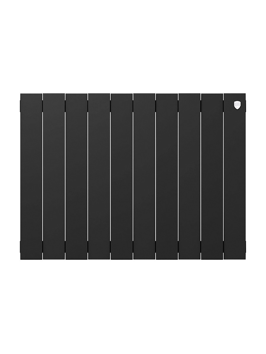Секционный биметаллический радиатор Royal Thermo PianoForte 500, Noir Sable, количество секций 10