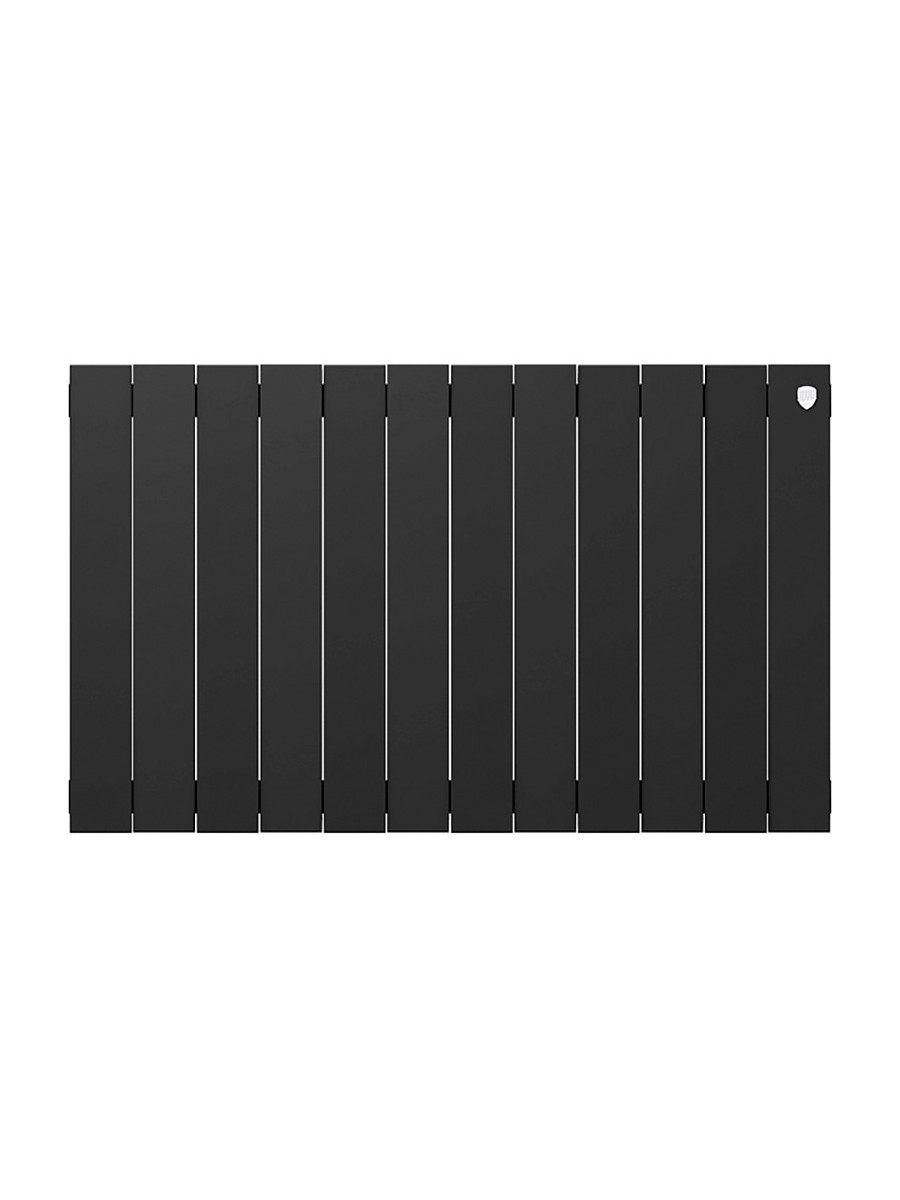 Секционный биметаллический радиатор Royal Thermo PianoForte 500, Noir Sable, количество секций 12