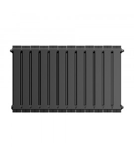 Секционный биметаллический радиатор Royal Thermo PianoForte 500, Noir Sable, количество секций 12