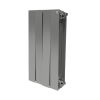 Секционный биметаллический радиатор Royal Thermo PianoForte 500, Silver Satin, количество секций 4