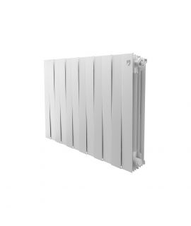 Секционный биметаллический радиатор Royal Thermo PianoForte 500, Bianco Traffico, секций 12