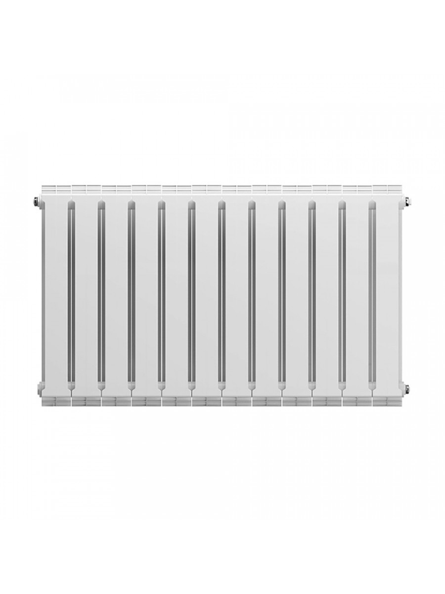 Секционный биметаллический радиатор Royal Thermo PianoForte 500, Bianco Traffico, секций 12