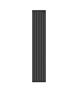 Радиатор КЗТО Соло В 1 -2000-8 RAL1T103S9005 (черный матовый муар)