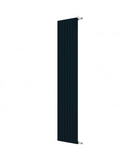 Радиатор КЗТО Соло В 1 -2000-8 RAL1T103S9005 (черный матовый муар)