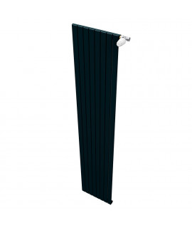 Радиатор КЗТО Соло В 1 -2000-8 RAL1T103S9005 (черный матовый муар)