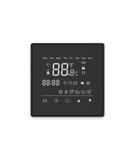 Терморегулятор Тёплый пол № 1 GS element (Thermostat), черный