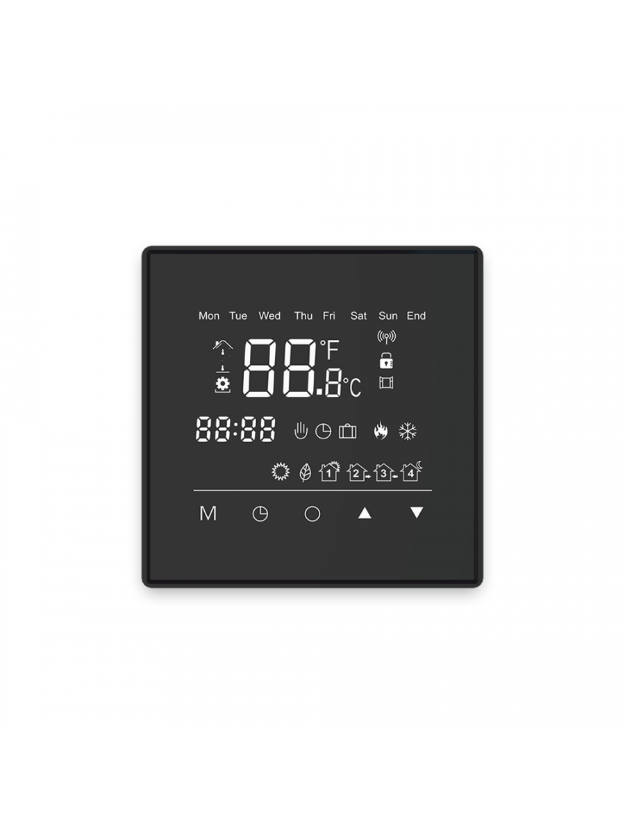 Терморегулятор Тёплый пол № 1 GS element (Thermostat), черный