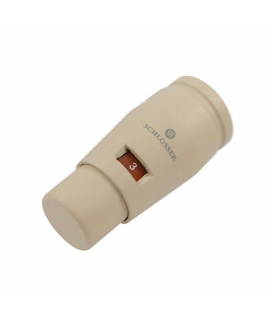 Термостатическая головка Schlosser MINI М30*1,5, Ral 9001